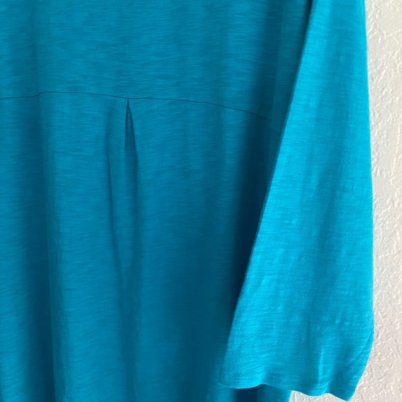 Chico’s High Low 3/4 Sleeve Long Ultimate Tee - Picture 4 of 6